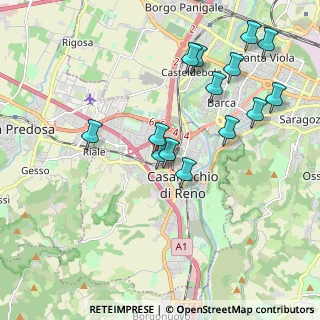 Mappa Via Sandro Pertini, 40033 Casalecchio di Reno BO, Italia (2.05571)