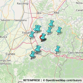 Mappa Via Gerolamo Bella, 12061 Carrù CN, Italia (9.68286)