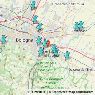 Mappa Via Rodolfo Mondolfo, 40139 Bologna BO, Italia (4.35462)