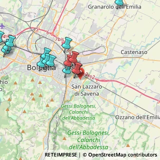 Mappa Via Rodolfo Mondolfo, 40139 Bologna BO, Italia (4.70533)