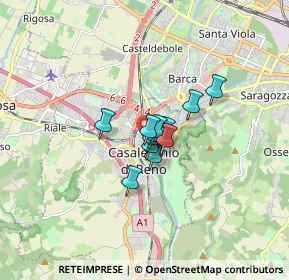 Mappa Via Piave, 40033 Casalecchio di Reno BO, Italia (0.81833)