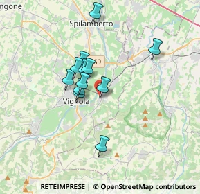 Mappa Piazza Giovanni Falcone, 41056 Savignano Sul Panaro MO, Italia (2.7125)