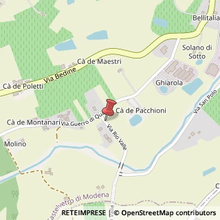 Mappa Via Oltre Guerro, 2, 41014 Castelvetro di Modena, Modena (Emilia Romagna)