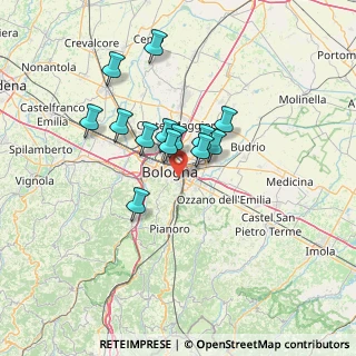 Mappa 40137 Bologna BO, Italia (10.77462)