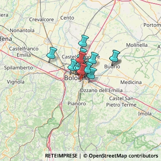 Mappa 40137 Bologna BO, Italia (7.01143)