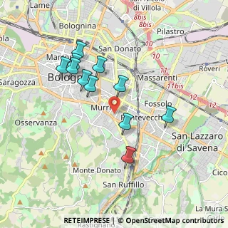 Mappa 40137 Bologna BO, Italia (1.74182)