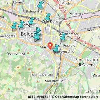Mappa 40137 Bologna BO, Italia (2.12364)