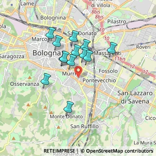 Mappa 40137 Bologna BO, Italia (1.51692)