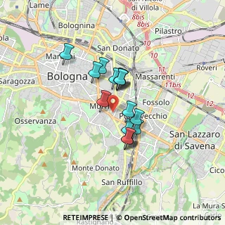 Mappa 40137 Bologna BO, Italia (1.19375)