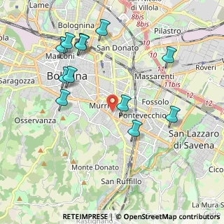 Mappa 40137 Bologna BO, Italia (2.22)