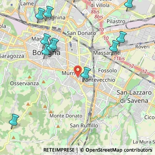 Mappa 40137 Bologna BO, Italia (2.93417)