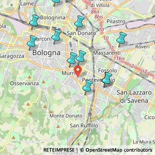 Mappa 40137 Bologna BO, Italia (2.3825)