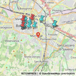 Mappa 40137 Bologna BO, Italia (1.985)