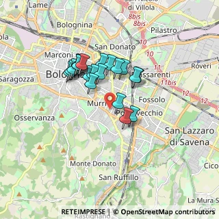 Mappa 40137 Bologna BO, Italia (1.4045)