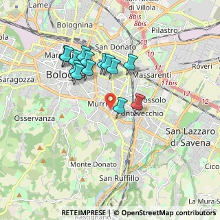 Mappa 40137 Bologna BO, Italia (1.64643)