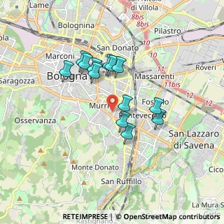 Mappa 40137 Bologna BO, Italia (1.46692)