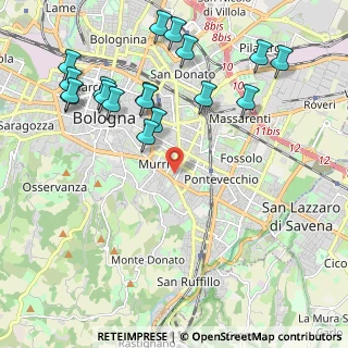 Mappa 40137 Bologna BO, Italia (2.48167)