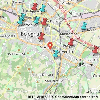 Mappa 40137 Bologna BO, Italia (2.7975)