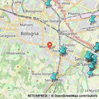 Mappa 40137 Bologna BO, Italia (3.53118)