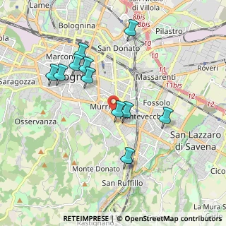 Mappa 40137 Bologna BO, Italia (1.87273)