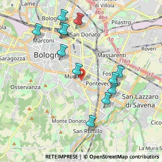 Mappa 40137 Bologna BO, Italia (2.1975)