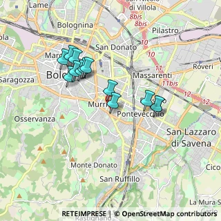Mappa 40137 Bologna BO, Italia (1.63154)