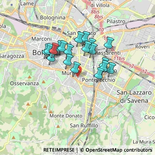 Mappa 40137 Bologna BO, Italia (1.508)