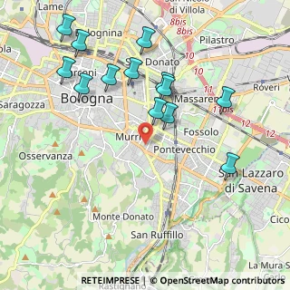 Mappa 40137 Bologna BO, Italia (2.18462)