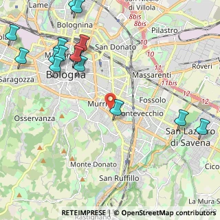 Mappa 40137 Bologna BO, Italia (2.89133)