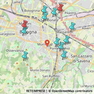 Mappa 40137 Bologna BO, Italia (2.28167)