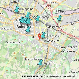 Mappa 40137 Bologna BO, Italia (2.285)