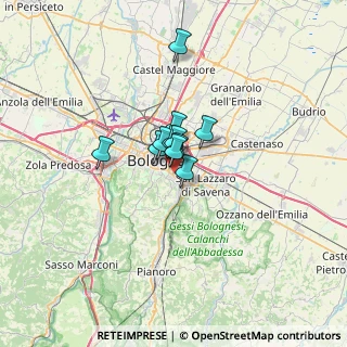 Mappa 40137 Bologna BO, Italia (3.19455)