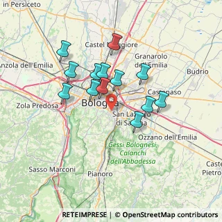 Mappa 40137 Bologna BO, Italia (5.98462)