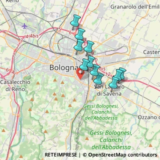 Mappa 40137 Bologna BO, Italia (2.86273)