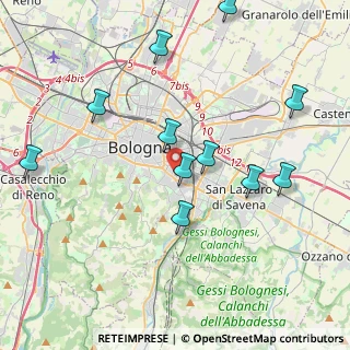 Mappa 40137 Bologna BO, Italia (4.31455)