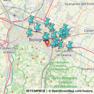 Mappa 40137 Bologna BO, Italia (2.81438)