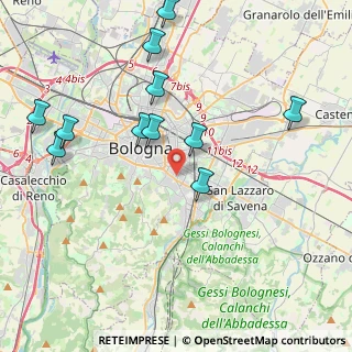 Mappa 40137 Bologna BO, Italia (4.47818)