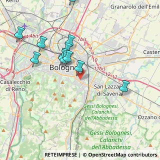 Mappa 40137 Bologna BO, Italia (4.04083)