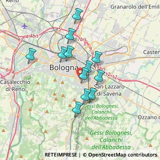 Mappa 40137 Bologna BO, Italia (3.01583)