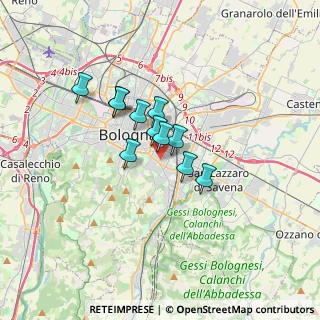Mappa 40137 Bologna BO, Italia (2.23636)