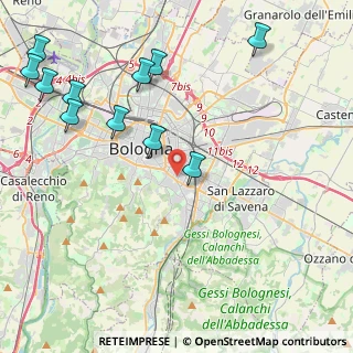 Mappa 40137 Bologna BO, Italia (5.39273)