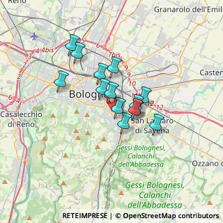 Mappa 40137 Bologna BO, Italia (2.51714)