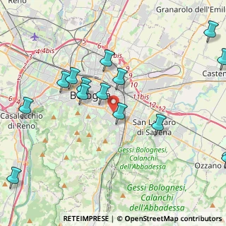 Mappa 40137 Bologna BO, Italia (5.23667)