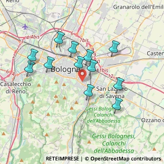 Mappa 40137 Bologna BO, Italia (3.47667)