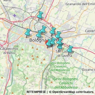 Mappa 40137 Bologna BO, Italia (2.49909)