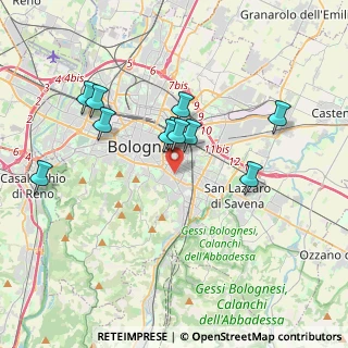 Mappa 40137 Bologna BO, Italia (3.41364)