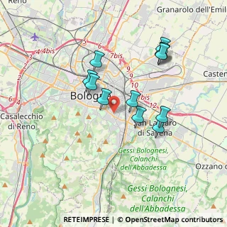 Mappa 40137 Bologna BO, Italia (3.39833)