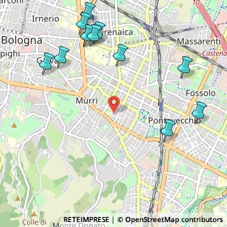 Mappa 40137 Bologna BO, Italia (1.40833)