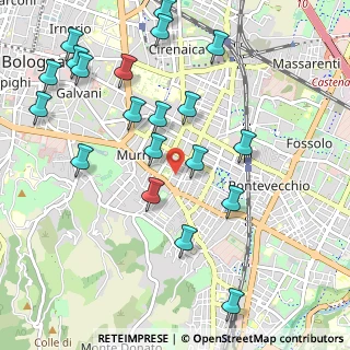 Mappa 40137 Bologna BO, Italia (1.21)