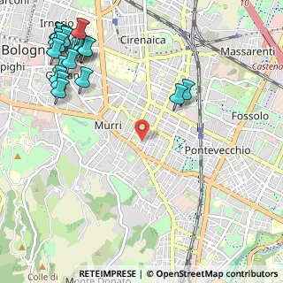 Mappa 40137 Bologna BO, Italia (1.5655)